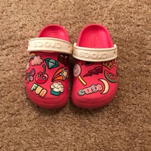 Toddler size 8 Crocs